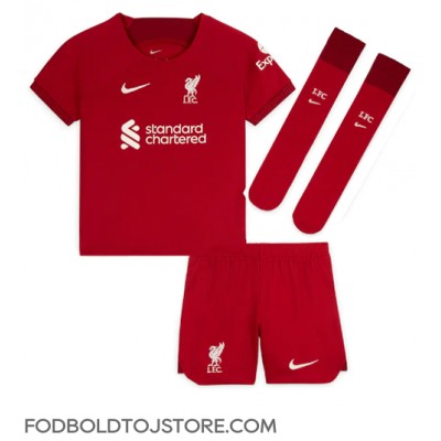 Liverpool Diogo Jota #20 Hjemmebanesæt Børn 2022-23 Kortærmet (+ Korte bukser)